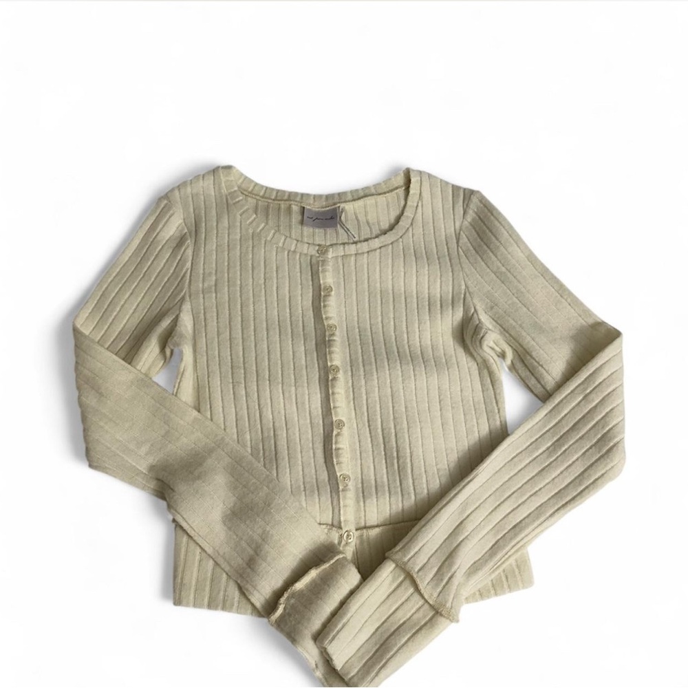 Urban Outfitters Out from Under BouncePlush Suki Cardigan (cream color)
